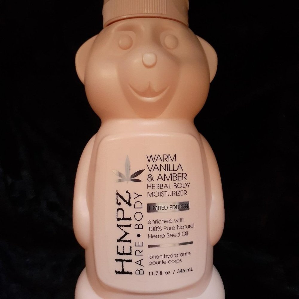 Hempz Bare Body Warm Vanilla & Amber Limited Edition Herbal Body Moisturizer